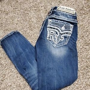 Rock revival crop capris